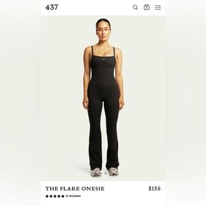 437 the flare onesie
